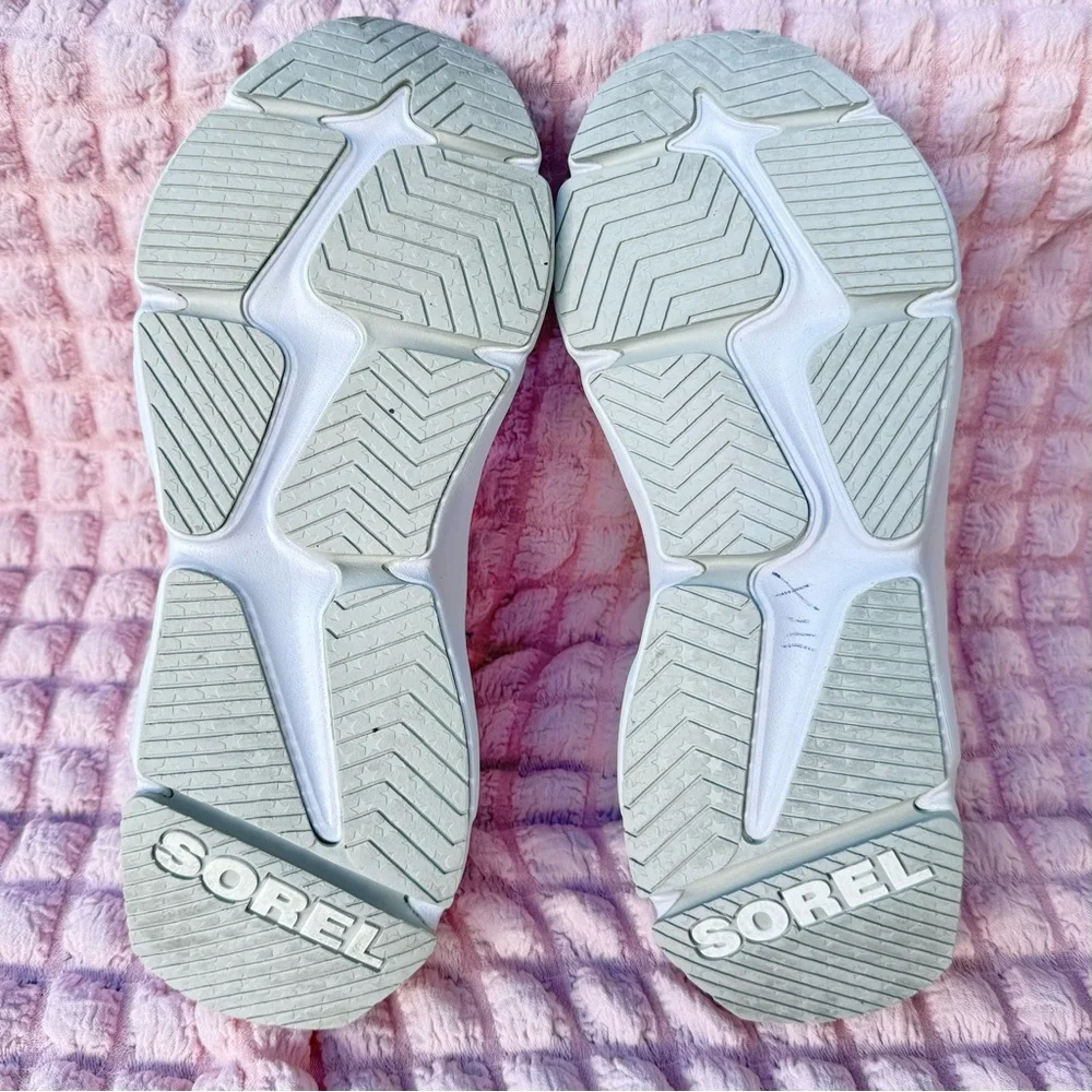 Sorel Kinetic RNEGD Lace Sneakers - White/Light Dove - Women’s 6.5 - Picture 7 of 9